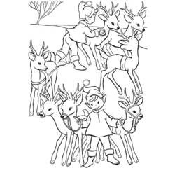 Coloring page: Elf (Characters) #93958 - Free Printable Coloring Pages