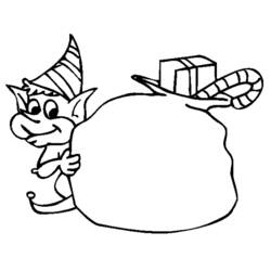 Coloring page: Elf (Characters) #94001 - Free Printable Coloring Pages