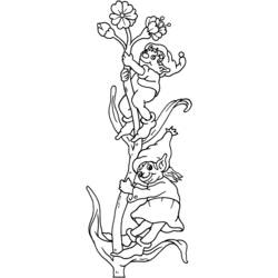 Coloring page: Elf (Characters) #94003 - Free Printable Coloring Pages
