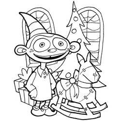 Coloring page: Elf (Characters) #94004 - Free Printable Coloring Pages