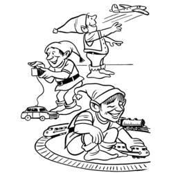 Coloring page: Elf (Characters) #94021 - Free Printable Coloring Pages