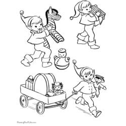 Coloring page: Elf (Characters) #94022 - Free Printable Coloring Pages