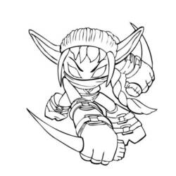 Coloring page: Elf (Characters) #94029 - Free Printable Coloring Pages