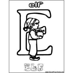 Coloring page: Elf (Characters) #94045 - Free Printable Coloring Pages