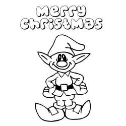 Coloring page: Elf (Characters) #94055 - Free Printable Coloring Pages
