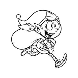Coloring page: Elf (Characters) #94096 - Free Printable Coloring Pages