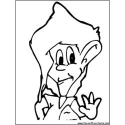 Coloring page: Elf (Characters) #94107 - Free Printable Coloring Pages