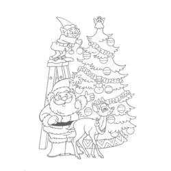 Coloring page: Elf (Characters) #94112 - Free Printable Coloring Pages