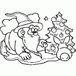 Coloring page: Elf (Characters) #94124 - Free Printable Coloring Pages