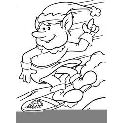 Coloring page: Elf (Characters) #94131 - Free Printable Coloring Pages