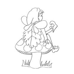 Coloring page: Elf (Characters) #94166 - Free Printable Coloring Pages