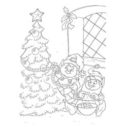 Coloring page: Elf (Characters) #94180 - Free Printable Coloring Pages