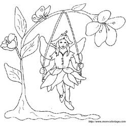 Coloring page: Elf (Characters) #94182 - Free Printable Coloring Pages