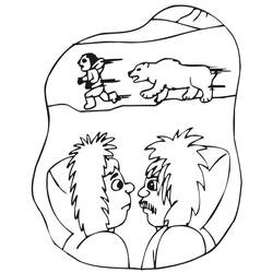 Eskimo (Characters) coloring page #191302 to print and color