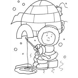 Eskimo (Characters) coloring page #191326 to print and color