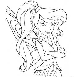 Coloring page: Fairy (Characters) #95778 - Free Printable Coloring Pages