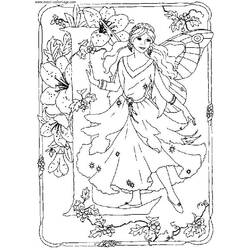Coloring page: Fairy (Characters) #95783 - Printable coloring pages