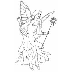 Coloring page: Fairy (Characters) #95794 - Free Printable Coloring Pages