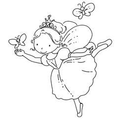 Coloring page: Fairy (Characters) #95797 - Printable coloring pages