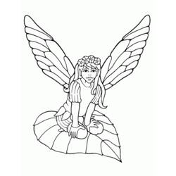 Coloring page: Fairy (Characters) #95799 - Printable coloring pages