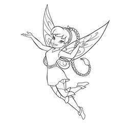 Coloring page: Fairy (Characters) #95800 - Free Printable Coloring Pages