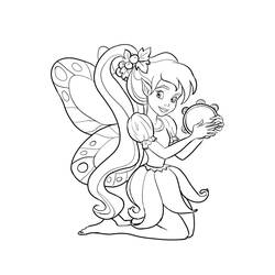 Coloring page: Fairy (Characters) #95804 - Printable coloring pages