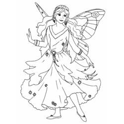 Coloring page: Fairy (Characters) #95809 - Free Printable Coloring Pages