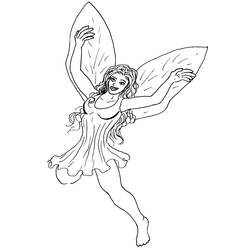 Coloring page: Fairy (Characters) #95810 - Free Printable Coloring Pages