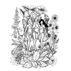 Coloring page: Fairy (Characters) #95820 - Free Printable Coloring Pages