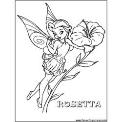 Coloring page: Fairy (Characters) #95826 - Free Printable Coloring Pages