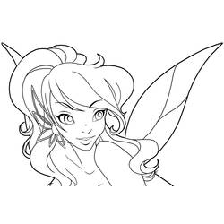 Coloring page: Fairy (Characters) #95836 - Free Printable Coloring Pages