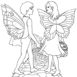 Coloring page: Fairy (Characters) #95843 - Free Printable Coloring Pages