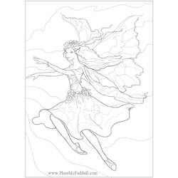 Coloring page: Fairy (Characters) #95845 - Free Printable Coloring Pages