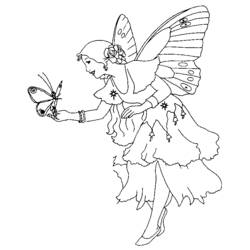 Coloring page: Fairy (Characters) #95848 - Free Printable Coloring Pages