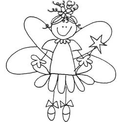 Coloring page: Fairy (Characters) #95849 - Free Printable Coloring Pages