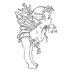 Coloring page: Fairy (Characters) #95858 - Free Printable Coloring Pages