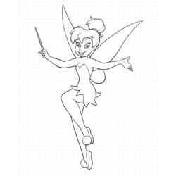 Coloring page: Fairy (Characters) #95864 - Free Printable Coloring Pages