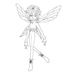 Coloring page: Fairy (Characters) #95865 - Free Printable Coloring Pages