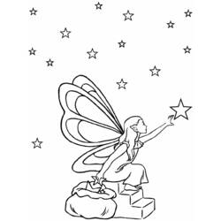 Coloring page: Fairy (Characters) #95891 - Free Printable Coloring Pages