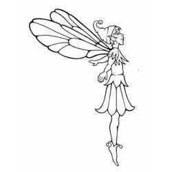 Coloring page: Fairy (Characters) #95897 - Free Printable Coloring Pages