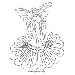 Coloring page: Fairy (Characters) #95899 - Free Printable Coloring Pages