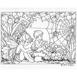 Coloring page: Fairy (Characters) #95903 - Free Printable Coloring Pages