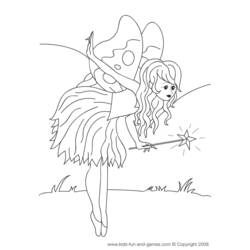 Coloring page: Fairy (Characters) #95904 - Free Printable Coloring Pages