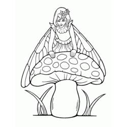 Coloring page: Fairy (Characters) #95914 - Free Printable Coloring Pages