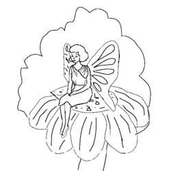 Coloring page: Fairy (Characters) #95928 - Free Printable Coloring Pages