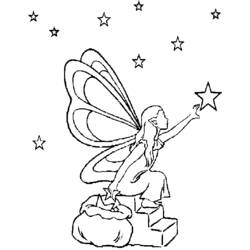 Coloring page: Fairy (Characters) #95939 - Free Printable Coloring Pages
