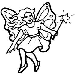 Coloring page: Fairy (Characters) #95951 - Free Printable Coloring Pages