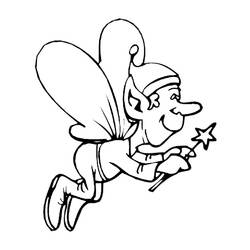 Coloring page: Fairy (Characters) #95965 - Free Printable Coloring Pages