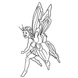 Coloring page: Fairy (Characters) #95995 - Free Printable Coloring Pages