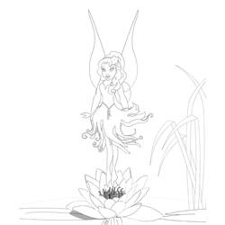 Coloring page: Fairy (Characters) #96011 - Free Printable Coloring Pages